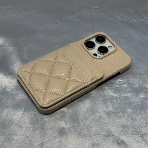 Étui portefeuille iPhone 12 Pro kaki protection mate anti-rayure