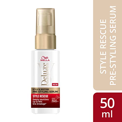 Wella Deluxe Style Rescue Pre-Styling Serum, 50ml - Image 3