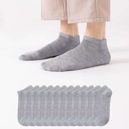 Mens Socks Short Low Cut Comfort Breathable Casual Socks 3/6/12/18 pairs