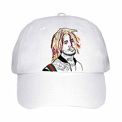 Babes & Gents Lil Pump Cap/Hat (Unisex) (White)