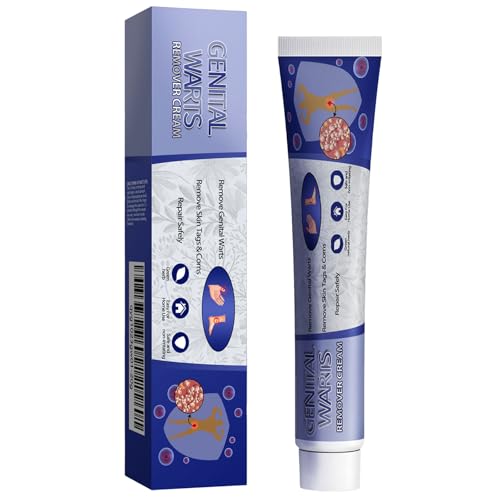 KOAHDE Crema Removedor de Verrugas,Eliminador De Marcas En La Piel,Quitar Marcas de Piel,Removedor de Verrugas,Alivio De Verrugas,20G,1PC