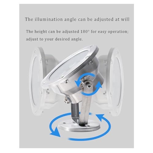 Projecteur LED subaquatique étanche basse tension AC24V 36W - 5