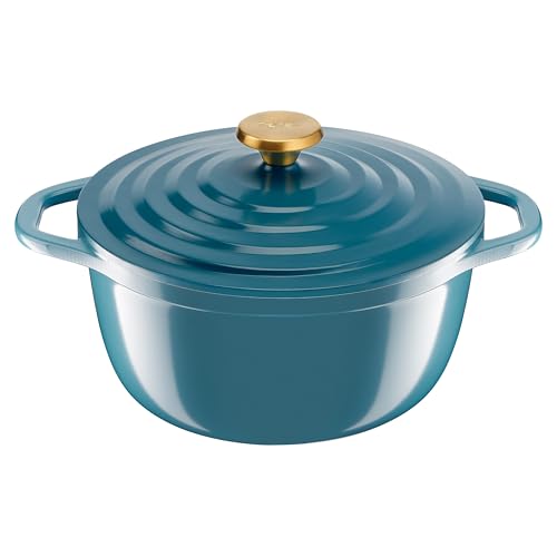 AIR SOFT LIGHT Casseruola 24 cm leggera alluminio pressofuso coperchio condensazione facile da pulire E2704604