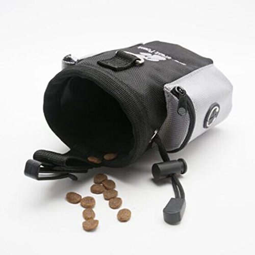 Bolsa Legendog para transporte de ração para cães com cordão e bolsa de treinamento para cães com bo