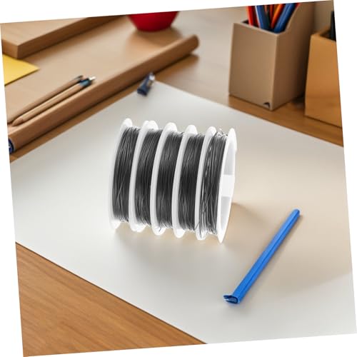 Alambre maleable de acero pulido para diseñar pendientes y joyería resistente 6