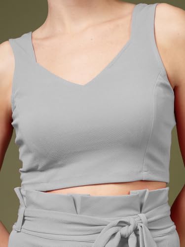 Image of OOMPH! Stretchable Sleeveless Crop Top
