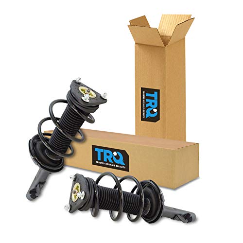 TRQ Front Loaded Quick Complete Strut Spring Assembly 2 Piece Pair Set for 2013-2016 Ford Escape