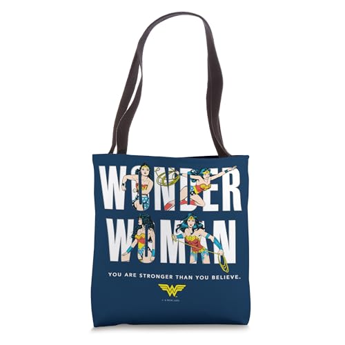 Bolso Tote Wonder Woman 80th You Are Stronger Than You Believe miniatura 1