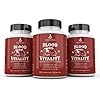 Ancestral-Supplements-Blood-Vitality-w-Blood-Liver-Spleen--Supports-Life-Blood-Bioavailable-Heme-Iron-Energy-and-Exercise-Performance Ancestral Supplements Blood Vitality is Blood, Liver & Spleen Formula, 500mg, Grass Fed Beef Supplement, Red & White Blood Cell Formation, Immune and Heart Health Support, Non GMO, 160 Capsules
