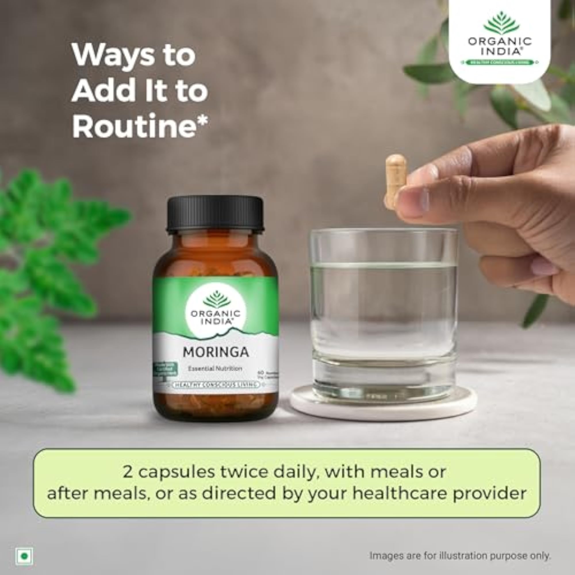 A TATA Product - Organic Moringa Capsules