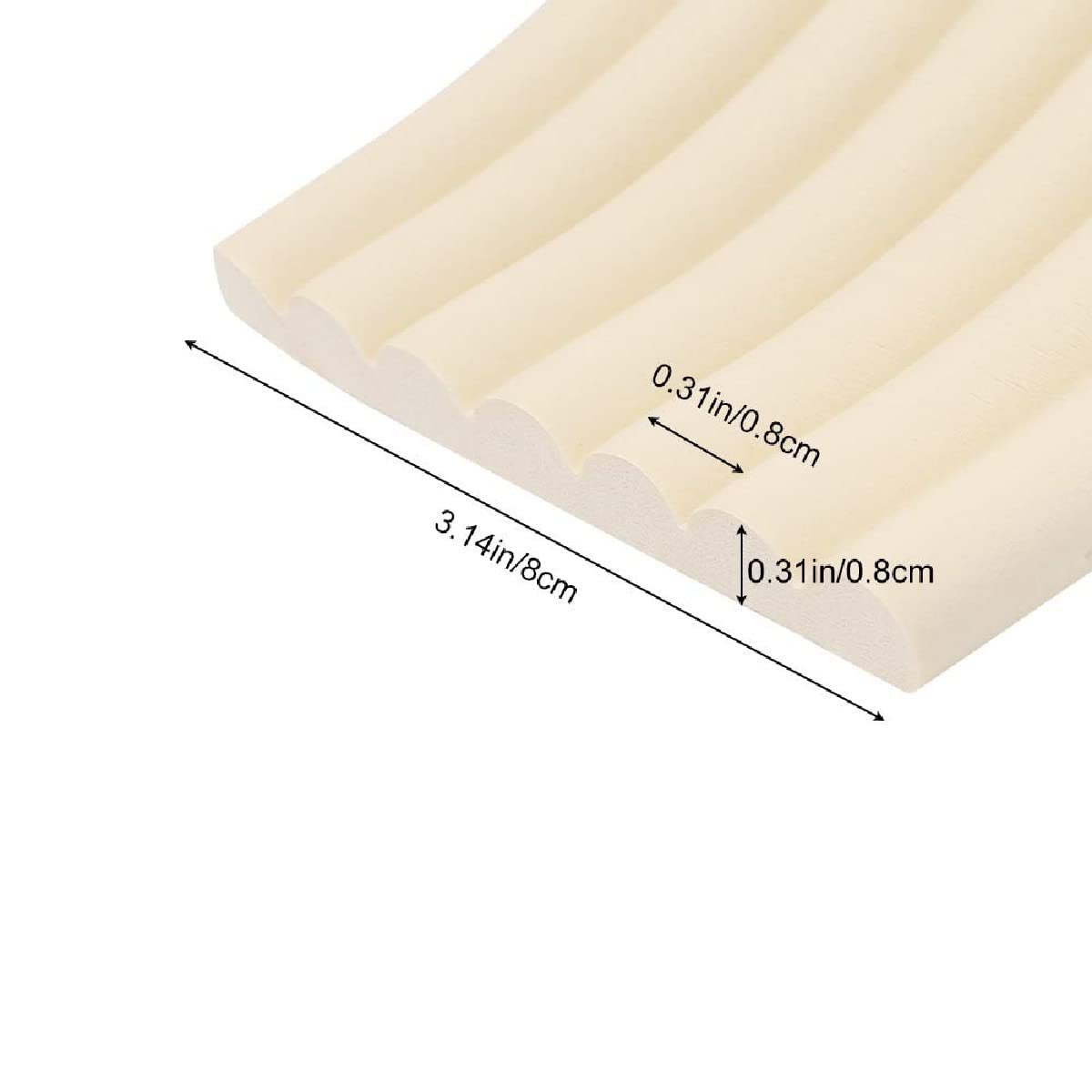 SHFTI Child Safety Cushions Furniture Edge Guard Strip Strong Kids Protection Multi-Functional Cabinet,Refrigerator,Cupboard Chair Glass Table Protector (Cream) 4