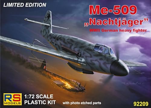 Messerschmitt Me 509 pasatiempo de montaje y decoración de despachos