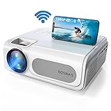 【Die WiFi-Verbindung ist einfacher und die 5G-Signalübertragung ist stabiler】 Im Vergleich zu anderen WiFi-Beamer vereinfacht dieser native 1080P WiFi-Beamer die WiFi-Verbindungsschritte und ist mit der neuesten WiFi-Technologie ausgestattet, um Ihre iOS- und Android-Einstellungen und Verbindungsgeräte einfacher und stabiler zu machen. Der Beamer kann Filme, Videos, Apps, Spiele und Fotos von mobilen Geräten jederzeit auf die große Leinwand projizieren.