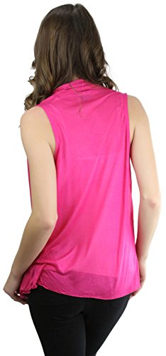 Image of ToBeInStyle Womens Open Front Casual Shrug Lightweight Layering Cardigan Sleeveless or Short Sleeve