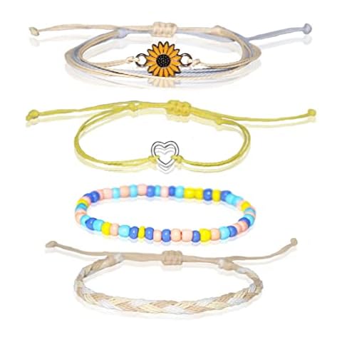 Caiyao Adjustable Summer Wave Anklet Bracelets Cover