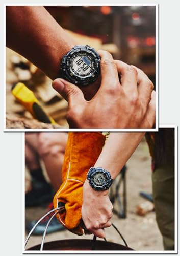 Image of Casio PRG-340 Pro Trek Climber Line Wristwatch, Solar, Biomass Plastic