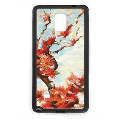 My Case Custom Flowers samsung galaxy note 4 Personalized Lightweight Plastic Case