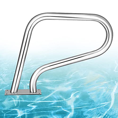 Échelle d'appui de piscine en acier inoxydable haute résistance
