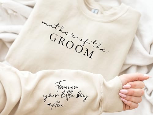 Custom Mother of the Bride Gifts, Mother of the Bride Sweathirt, Mother of the Groom Gifts for Wedding from Son, Mother of the Groom Sweatshirt, Mob Gift from Bride, Wedding Day Gifts for Mom2