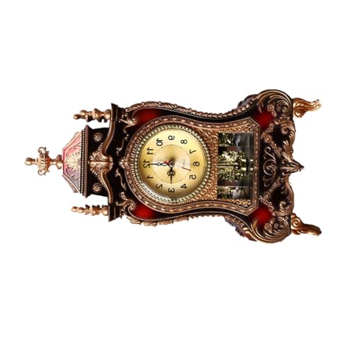 Reloj de escritorio estilo europeo con campana musical para oficina y café 3