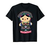 Mexican Dolls-Mazahua-Leles-Marias T-Shirt