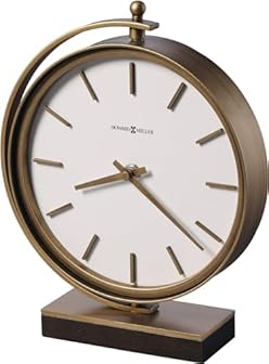 Howard Miller Britannia Brass Wheel Clocks photo Howard Miller Britannia Brass Wheel Clocks