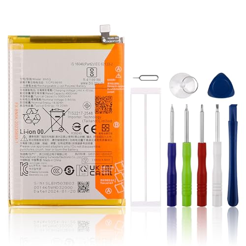 Batteria di ricambio BN5Q compatibile con Xiaomi Poco 13C con strumenti