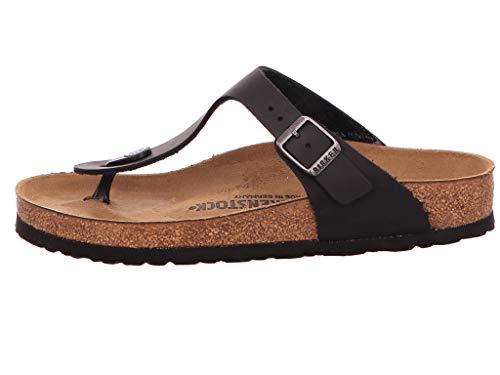 BIRKENSTOCK Men's Flip Flops, Black 845251, 5.53