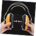 HYTROVE Boy Girl Noise Cancelling Headphones Ear Muffs for Sleep Travel Learning Soft Comfortable and Safe Earmuffs Yellow Noise Reduction for Boys and Girls and Toddlers