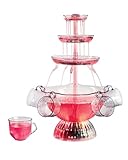 Oferta flash: fuente de sodas esquimera Nostalgia de 2 velocidades baja a su menor precio Nostalgia - Fuente de fiesta de 3 niveles con capacidad para 1 galón, base con luz LED, incluye 5 tazas reutilizables,...