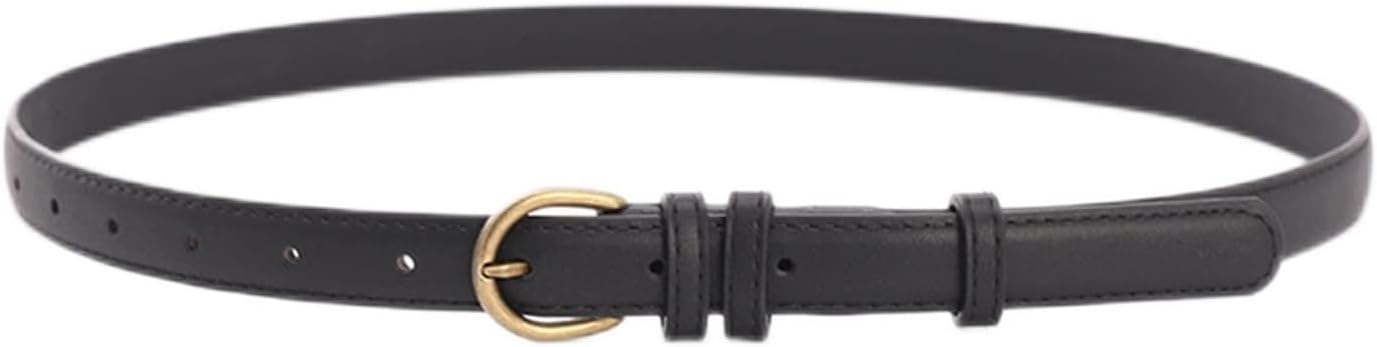 Women Belts PU Leather Belt Ladies Casual Waistband For Jeans Soft Belt With D Style Buckle Durable Smooth Belts 1Pcs