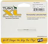 TUSQ XL basiert auf dem hochresonierenden Mann TUSQ mit PTFE imprägniert, der rutschigsten Substanz auf der Erde, um die Stimmleistung der Gitarre zu verbessern.