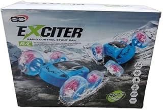 عربية بهلونية بعجل يضيئ وقابلة للشحن - أزرق