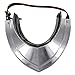 Armory Replicas™ Handmade Medieval Gothic Revival 16g Bevor Armor Silver