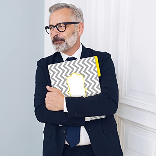 Barker Creek Designer File Folders Set Of 12, Beautiful Chevron, Multicolor Chevrons On Outside, Soft Colors On Inside, Letter Size, 1/3 Cut Tabs, 12-Pack, Home, School And Office Supplies (1331) #TOP5