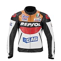 MTTKTTBD Veste Moto Racing Homme - Blouson Motard Protections CE - Imperméable Respirante