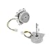 ECSiNG 2PCS 3-24V 3 Phase AC Micro Hand Brushless Motor Mini Generator Wind Turbines Generator for Toy Model Experiment Teaching Aid