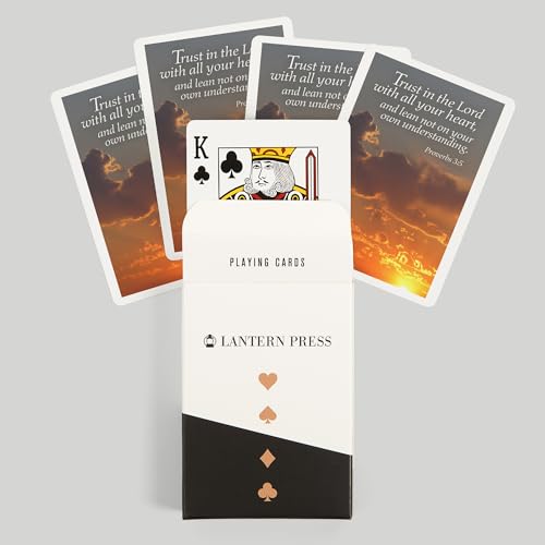 Proverbios 3:5 Baraja de Cartas Poker 52 Unidades miniatura 6