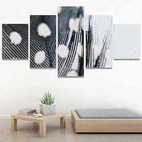 SIGNWIN 5 Panel Canvas Wall Art Modern Art...
