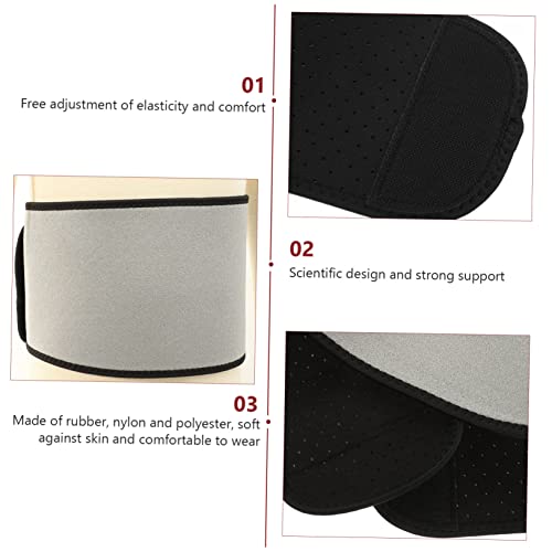 Faja lumbar transpirable para soporte y ejercicio miniatura 4