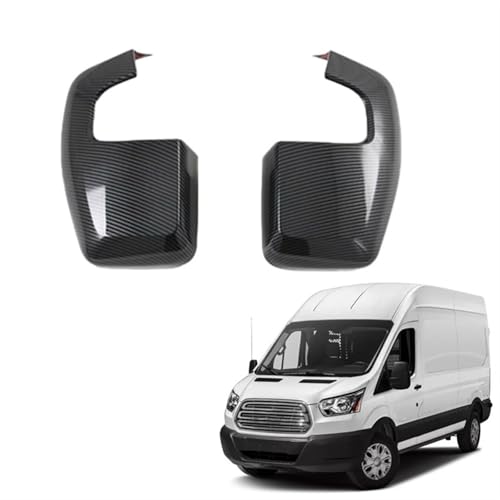 Coque de rétroviseur en carbone pour Transit 2017 et Tourneo Custom
