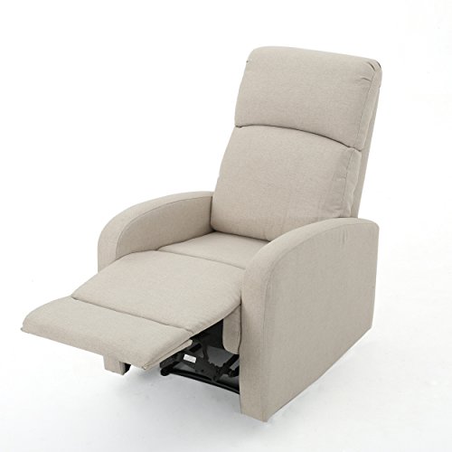 Gdfstudio Giovanni Class Fabric Recliner (Wheat) #TOP1