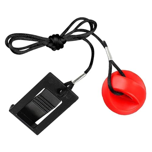 Treadmill Magnet Safety Key for NordicTrack Proform Image Weslo Reebok Epic Golds Gym Freemotion and Healthrider Treadmills (Black)