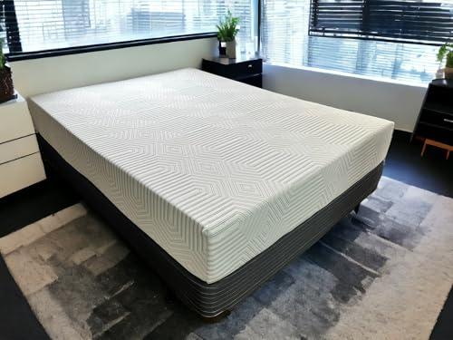 Excel Sleep Products / 10' R&R Comfort Plus Mattress with Latex Alternative Foam (66x80 - Olympic...