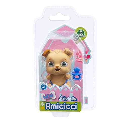Cicciobello Amicicci, Animal CicciPets mit Zubehör, super weich, zufällige Modelle, Spielzeug für Kinder ab 3 Jahren, CC039