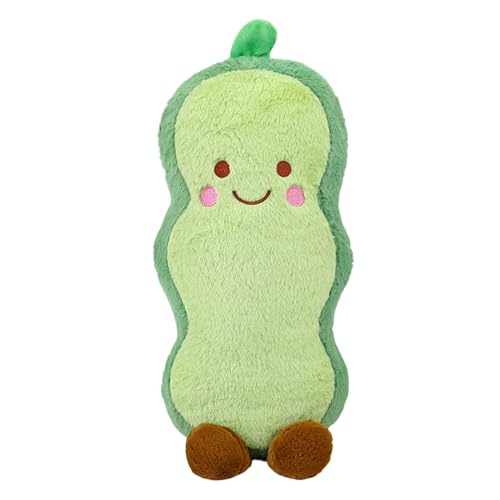 Genérico Pea Plush - de peluche de guisantes, figura suave sobre el tema de los | de peluche de lunares lindos | Peea Pod - Almohada de peluche para Acción de Gracias, Año Nuevo, Lectura