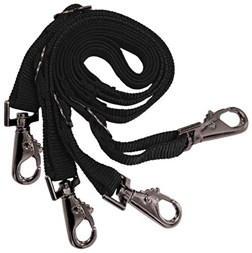 Image of Kensington Adjustable Leg Straps for Horse Blanket - Designed with Elastic for Horses Comfort - Easy Latch Hooks for Quick Removal - Sold in Pairs (XX-Large)