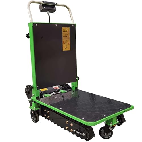 Carretilla eléctrica de mano para subir escaleras con motor de 1500 W para mudanza y logística de muebles de alta resistencia