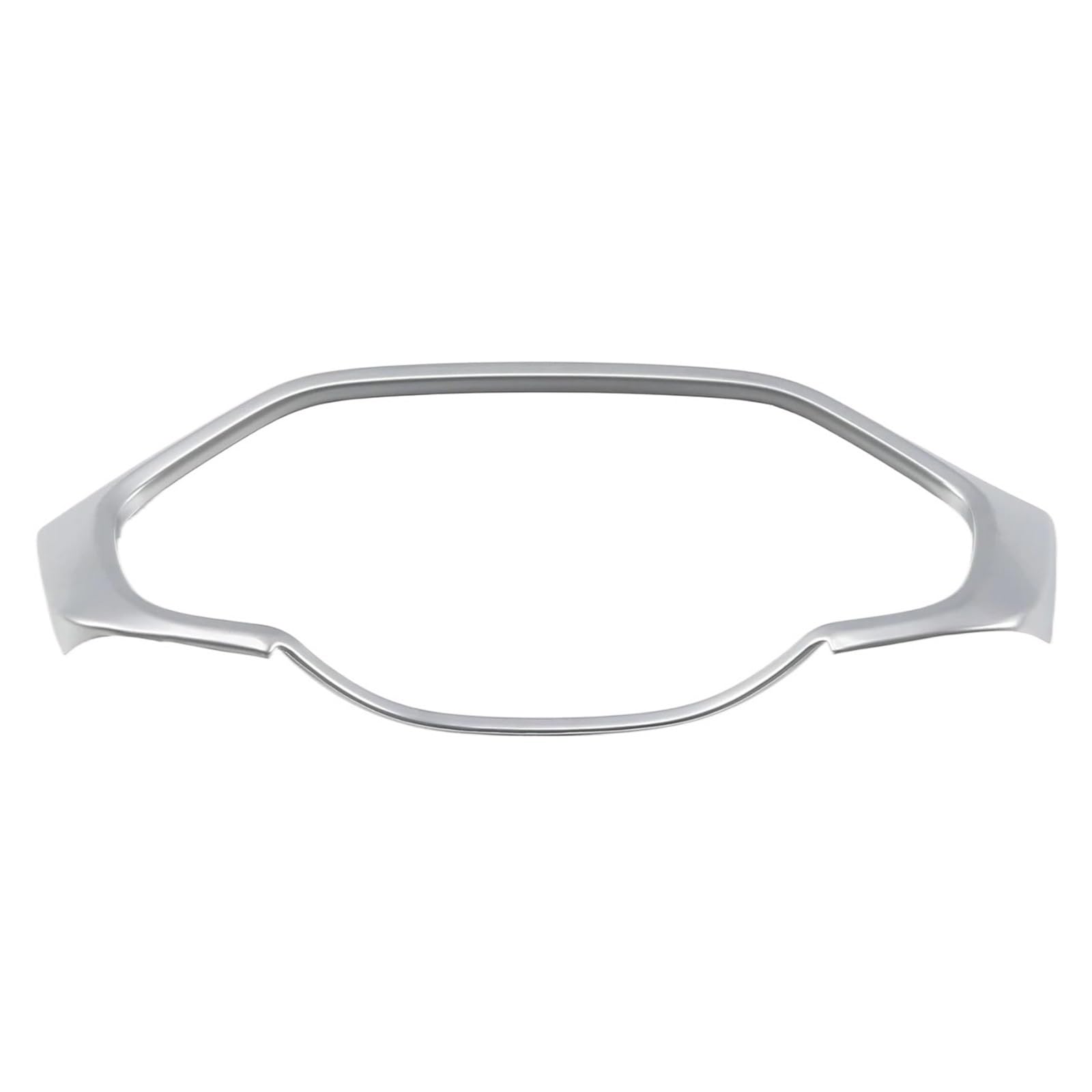 Hqgqcezek Matt Silver Abs Interior Decal Trim Carbon Fiber Style Inner Dashboard Console Instrument Display Cover Trim Fit For Volvo Xc60 2018-2026 Abs Chrome Hqgqcezek(Matt Silver Abs)