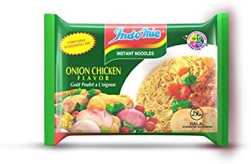 Indomie Instant Onion Chicken Noodles 70g (Pack of 6)
